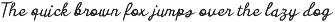 CS Abiola – Script Font preview
