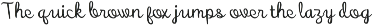 CS Gifted – Script Font preview