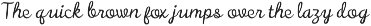 CS Gifted – Script Font preview