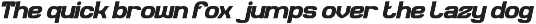 Synthetic Rhythm font preview