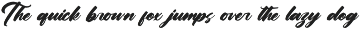 Yulinta Satin Bold Calligraphy Font preview