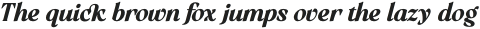 Randeta Olindra Extra Bold Italic otf (700) Sample