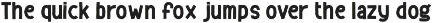 Fox Dark Font font preview