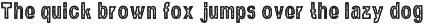 Dustrough - Typeface preview