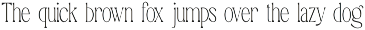 TT Montero Serif Condensed preview