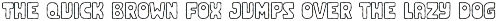 Odd Font | Wobbly Blocky Font preview