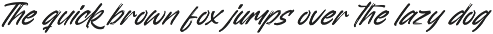 Backline Marker Texture Brush Font preview