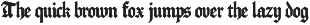 Caldareth - Modern Blackletter Font font preview