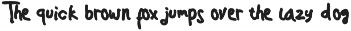 Quicksquickly font preview