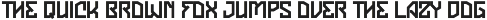 Vexpan - Digital Futuristic Font preview