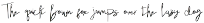 Yourvika Signature font preview