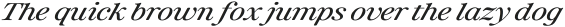 ZT Otez Thin Expanded Italic otf (100) Sample