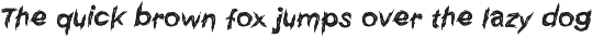 True Crime Rough Messy Horror Font preview