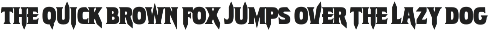 Burn to Death - Terrific Horror Font preview