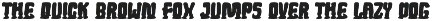 Fronge Waven - Liquid Font preview