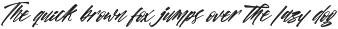 Vichellen Jordan Modern Brush Font preview