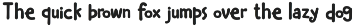 Rashberry font preview