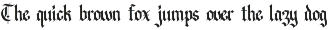 Alicante – Blackletter Font preview
