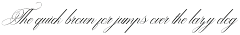 Bathenica font preview