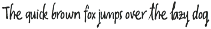 Oliver Whisper Messy Handwritten font preview