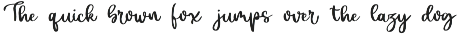 Kaluna – Elegant Handwritten Script font preview
