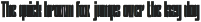 Bouchard Font preview