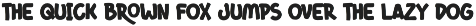 Chokas Sracki - Food Font preview