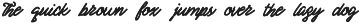 Mingers Monoline Script Font preview
