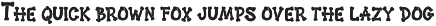 BONEZKUL – Bone Shaped Font preview