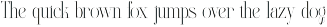 Beligat Elegant Ligature Serif font preview