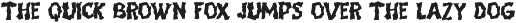 Gravedust Display Font preview