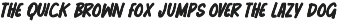 Gastetla Brush Display Font preview