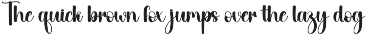 Mountain | Script Font preview