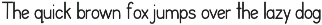 Planner Font preview