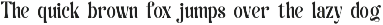 Blakes || Vintage Condensed Serif font preview