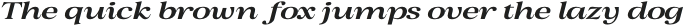 BS Helivita Bold Expanded Italic otf (700) Sample
