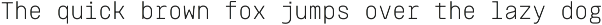 Monoblock font preview