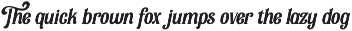 The Salieta Font font preview