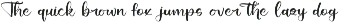 Shiny Cottage Modern Handbrush Font preview