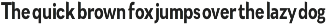 Univra - Font Family preview