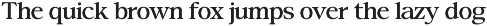 Confirm Serif (42 fonts) preview