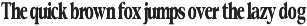 Confirm Serif (42 fonts) preview