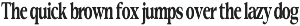 Confirm Serif (42 fonts) preview