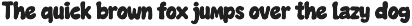 Cycha Cockie a bold handwriting font preview