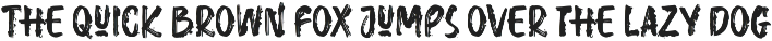Phantom Scratch - A Display Font preview