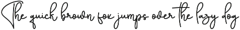 Thanksgiving | Script Font preview