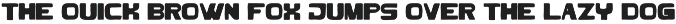 UBIQUITO - Retro Display Font preview