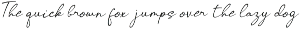 Benign - Handwritten Font preview