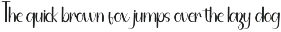Bright Heart font preview