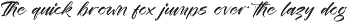 Festival Routes Modern Script Font preview